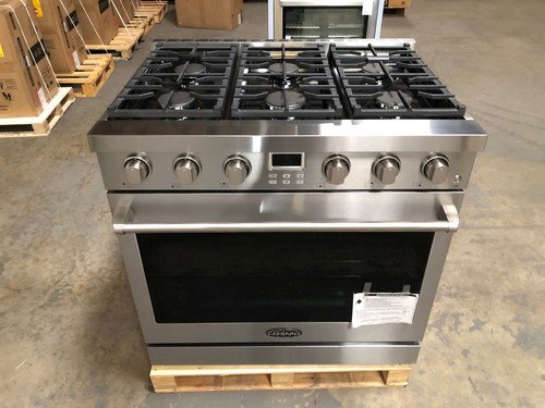 Gas range 6 burners - 36, range,