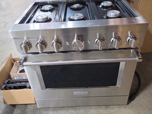 Kitchenaid dual fuel - 36”,