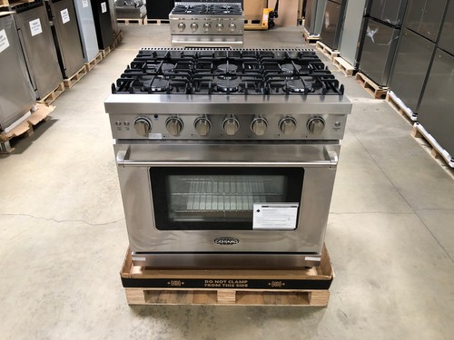 Gas range 6 burners - 36,